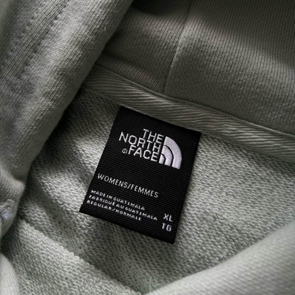 The North Face Mint Green Cropped Hoodie - Picture 3 of 4